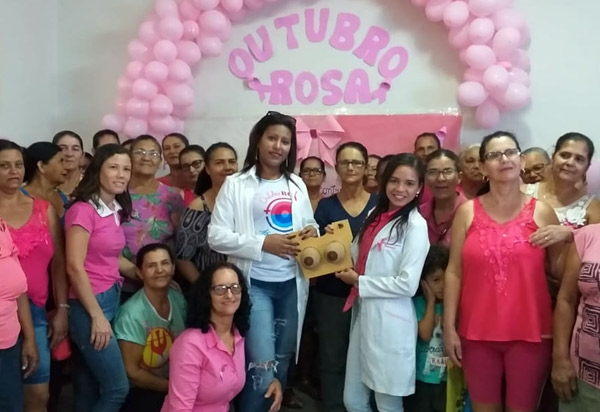Brumado: UBS Raimundo Fernandes Santos realizou atividades do 'Outubro Rosa'