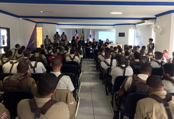 34ª CIPM promoveu Parada Militar e duas palestras para o efetivo da unidade