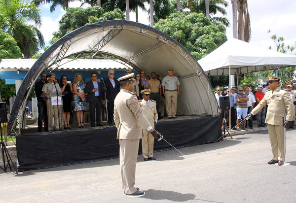 Solenidade marca passagem de comando da 34ª CIPM em Brumado