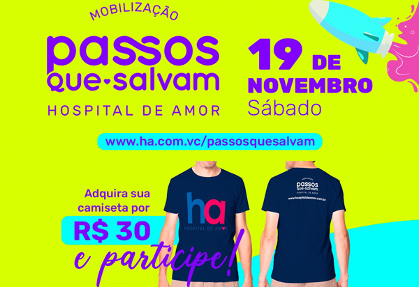 Brumado: Em 19 de novembro acontece mais uma edição da Mobilização 'Passos que Salvam'