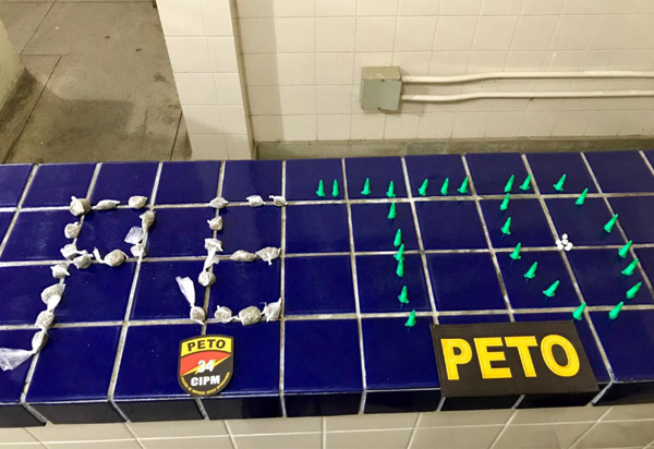 Brumado: homem é preso com maconha, crack e cocaína 