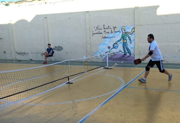 Foi realizado o 1º Torneio Brumado de Pickleball de duplas