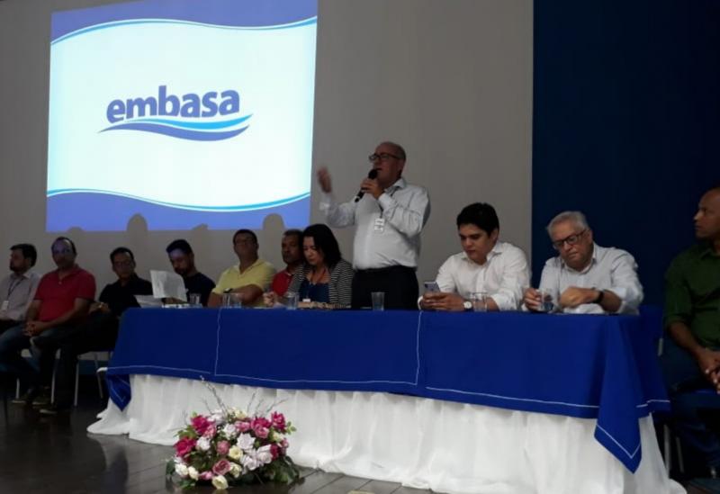 Embasa realizou em Brumado de Consulta Pública como objetivo apresentar o projeto básico de implantação do Sistema de Esgotamento Sanitário do município
