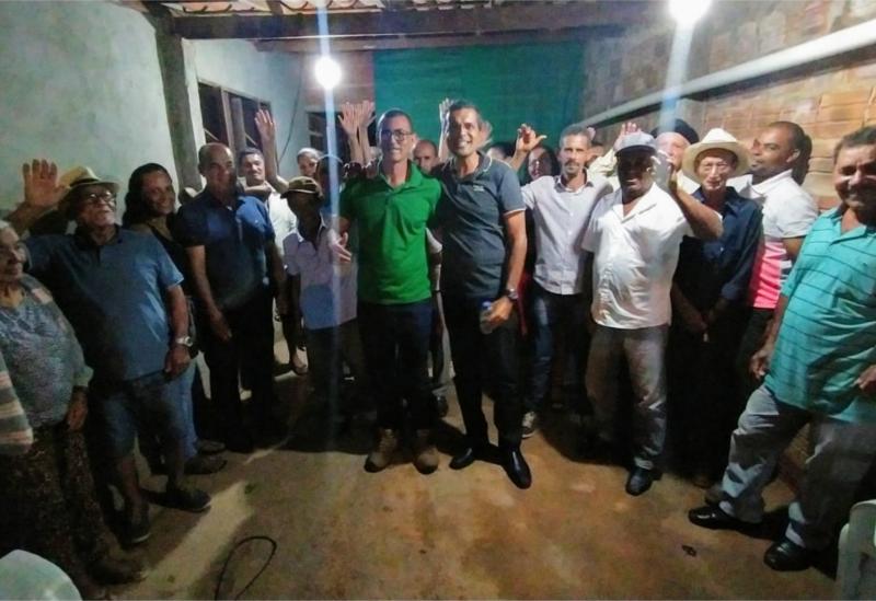 Pré-candidato à prefeito de Brumado, Dr. Aurino Rocha tem agenda positiva na zona rural 
