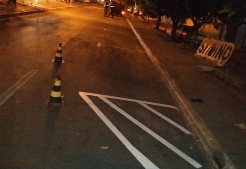 Zona Azul inicia atividades em Brumado com demarcação de vagas de estacionamento rotativo 