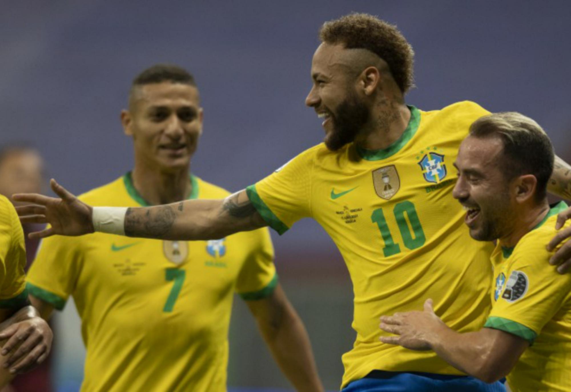 Brasil 3 x 0 Venezuela Seleção estreia na Copa América com vitória