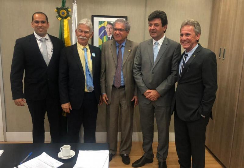 Em audiência em Brasília no Ministério da Saúde, prefeito e secretário buscam novas conquistas para Brumado 