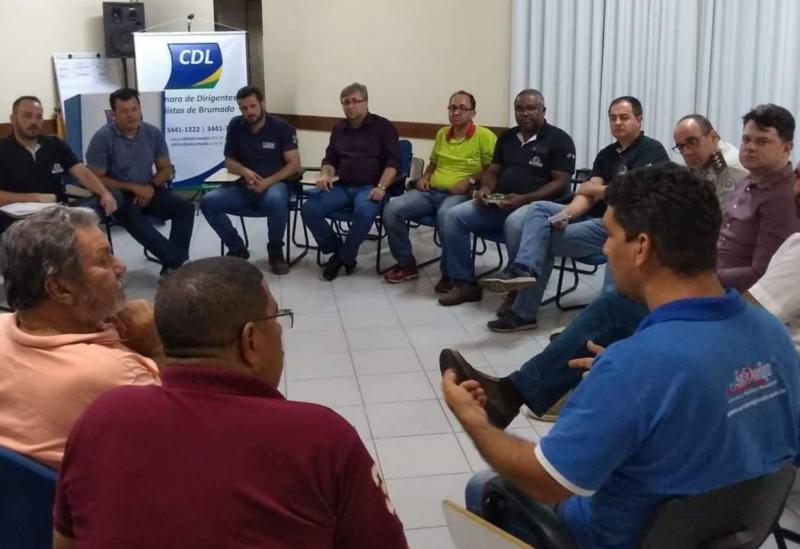 Brumado: reunião do CONSEG na CDL teve uns dos temas situação do presídio e da manutenção do sistema de videomonitoramento