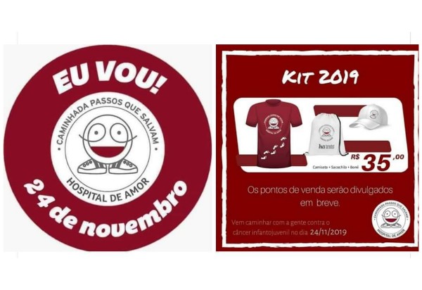 Brumado: caminhada 'Passos que Salvam' acontecerá dia 24 de novembro 