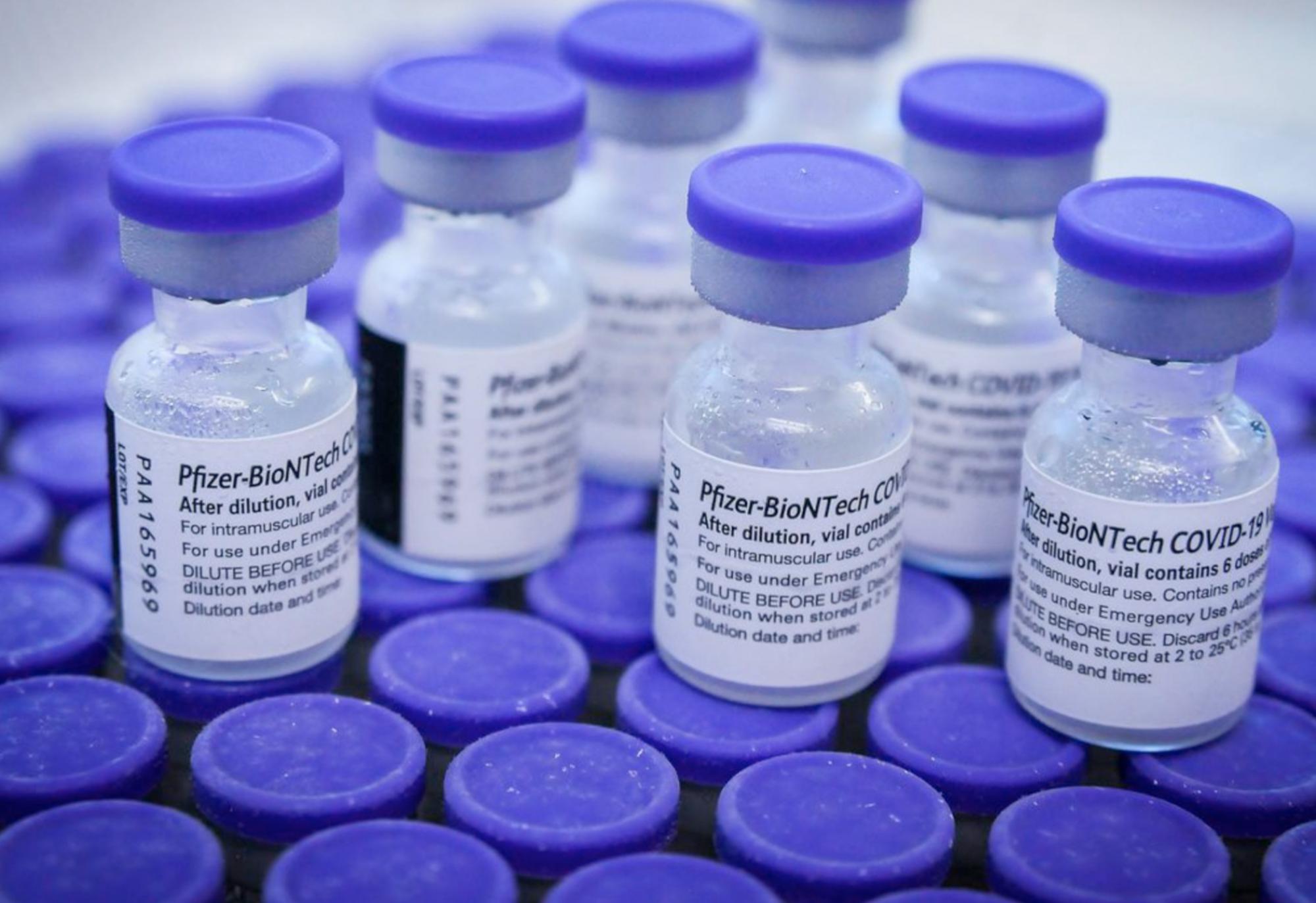 Ministério da Saúde recebe mais 2 milhões de doses da Pfizer