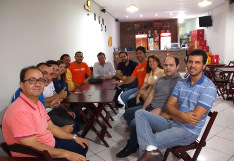 Filiados e simpatizantes da ideologia do Partido Novo em Brumado realizaram primeira reunião