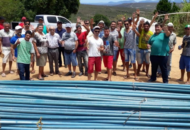 Barra da Estiva: Deputado Marquinho Viana e Dona Lúcia viabilizam construção de sistema de água na comunidade Saltador de Fraso