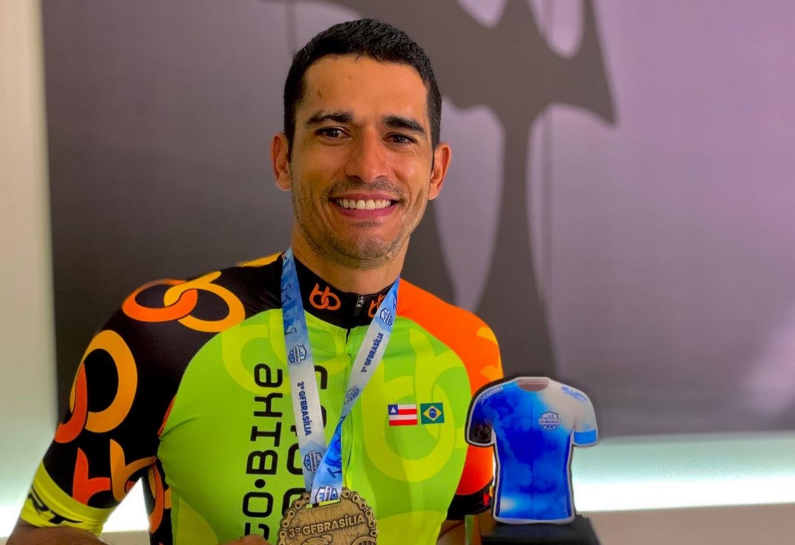 Cliclista brumadense participou do GF Brasília de Ciclismo