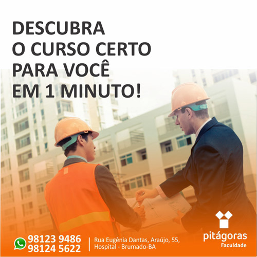 Descubra o curso certo para você em 1 minuto!