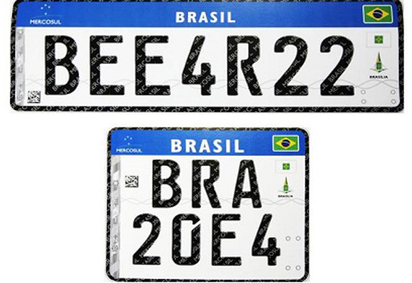 Bahia: prazo de implantação da placa padrão Mercosul é prorrogado; Detran realizará mudança a partir do dia 26