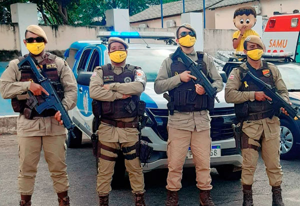Brumado: Polícia Militar participa da campanha 'Maio Amarelo'