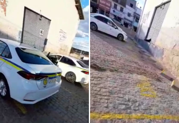 Brumado: Por iniciativa própria, taxistas colaboram com a SMTT na regulamentação do ponto de táxi