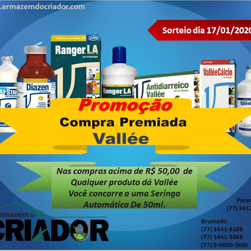 Armazém do Criador: participe da promoção compra premiada Vallée