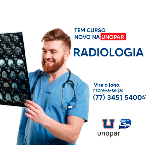 Curso Superior de Tecnologia em Radiologia na Unopar de Brumado