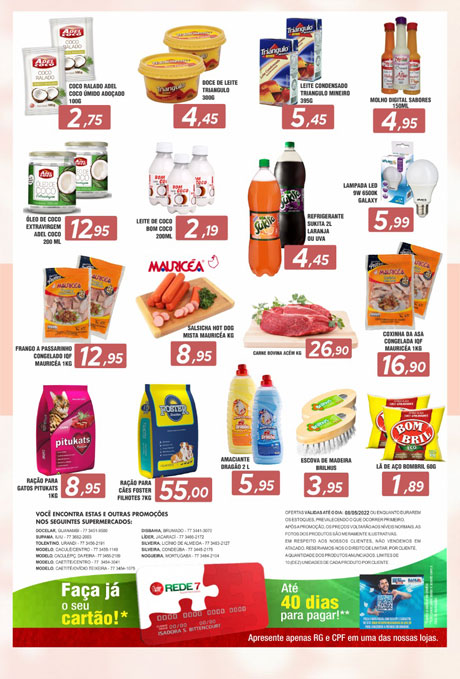 Ofertas do Dia das Mães do Disbahia Supermercado