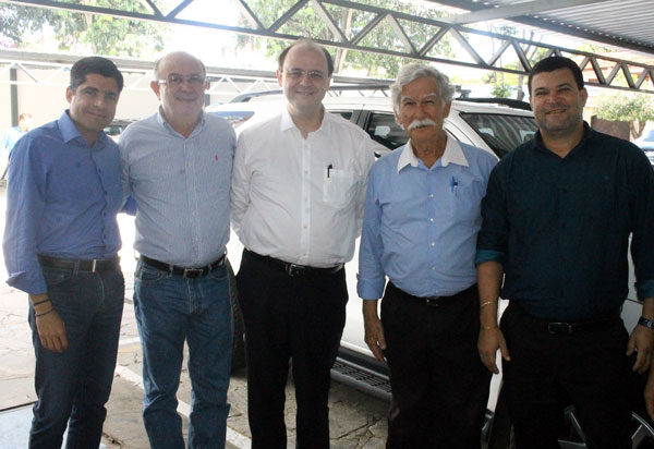 Brumado: vereador Rey de Domingão prestigiou visita do Ministro da Educação Rossieli Soares da Silva 