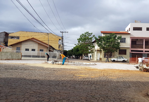 Brumado: liberado o tráfego de veículos na rotatória da antiga Praça do Rotary