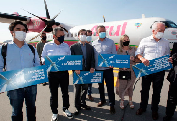 Voo da Azul para Guanambi é 'um sonho que se torna realidade', diz Rui