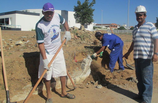 Iniciada última etapa das obras de requalificação do Centro de Cultura de Guanambi