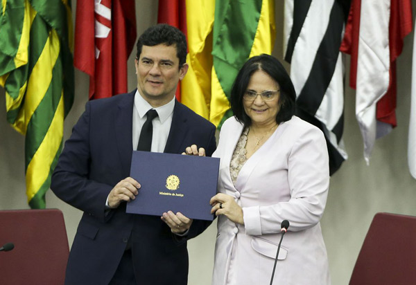 Violência doméstica é ato de covardia e precisa ser coibida, diz Moro