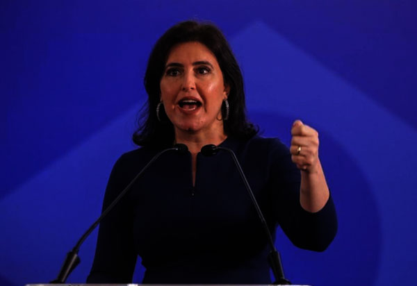 MDB e Cidadania lançam pré-candidatura de Simone Tebet à Presidência