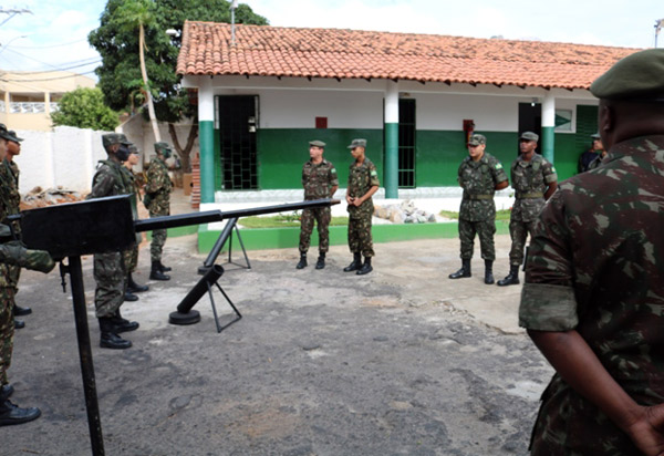 Brumado: Tiro de Guerra 06/024 recebe visita de inspeção do Chefe da Seção de tiros de guerra da 6ª região militar