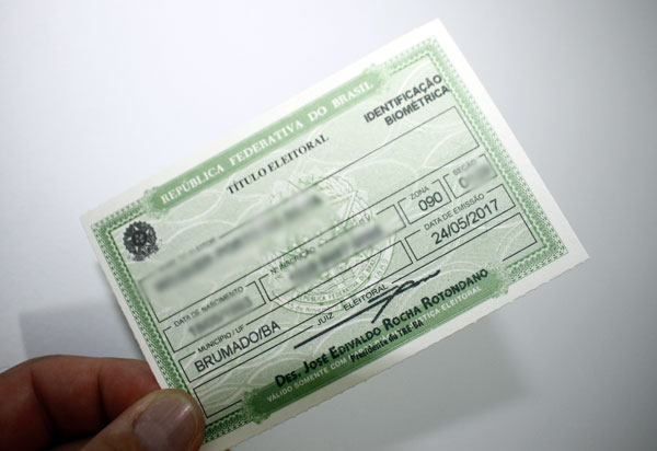 Eleitores com mais de 70 anos precisam fazer a biometria