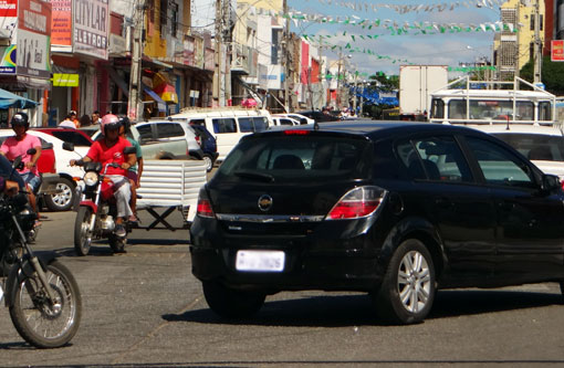Cerca de 33.130 veículos compõe a frota de veículos em Brumado