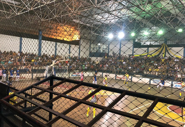 União e Larica's ficam no empate na primeira partida da decisão do Campeonato Brumadense de Futsal