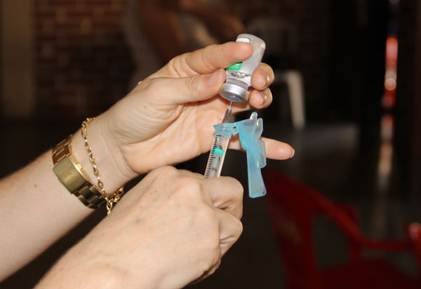 Militares e policiais serão vacinados contra a Influenza