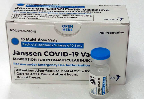 Próximas remessas da vacina Janssen serão destinadas para todos os municípios