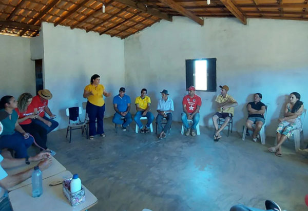 Brumado: Verimar do Sindicato participa de reunião na Associação Comunitária dos Produtores Rurais do Mirante, Descoberto, Poço e Adjacências
