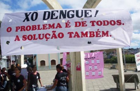'XÔ DENGUE' O PROBLEMA É DE TODOS. A SOLUÇÃO TAMBÉM