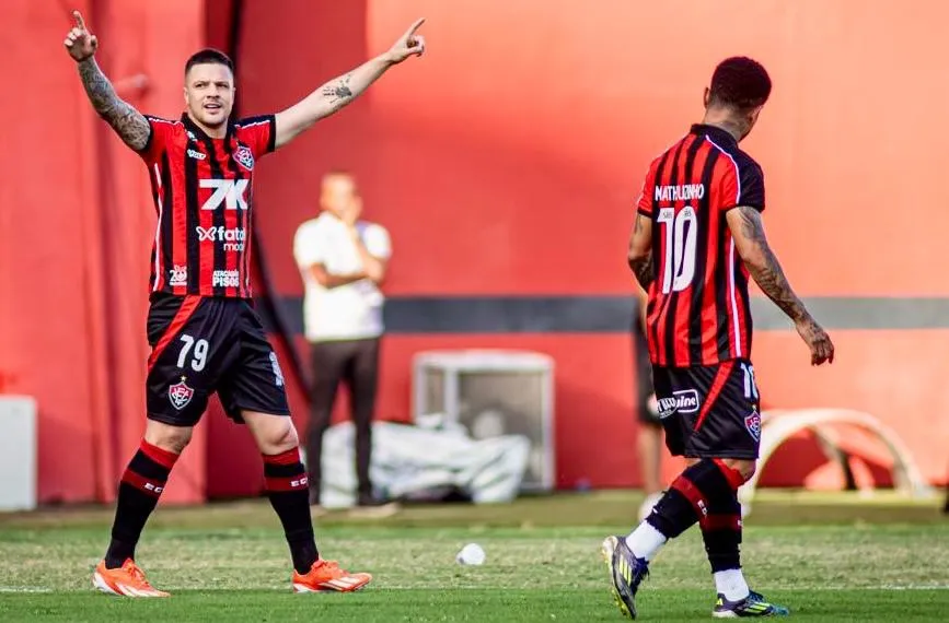 Vitória vence o Red Bull Bragantino por 1x0 no Barradão