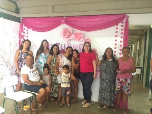 Brumado: USF Joaquim de Castro Donato promove atividades na Sala de Espera Outubro Rosa