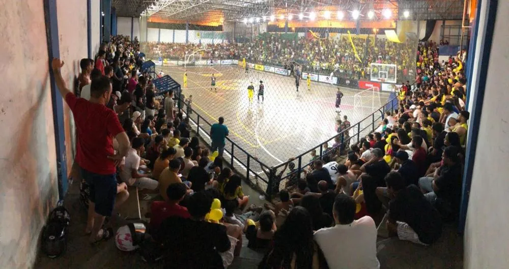 União vence Laricas em jogo emocionante e larga na frente na final da Copa dos Campeões de Futsal em Brumado
