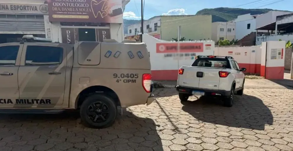 Polícia Militar apoia operação de fiscalização da ANP em revendas de gás em Macaúbas