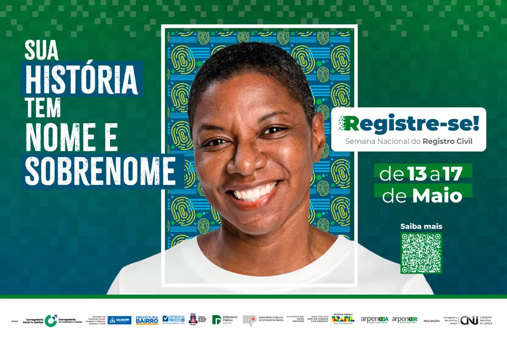 TJBA iniciou mutirão para emissão de documentação civil gratuita nesta segunda (13) e segue até sexta-feira (17) 