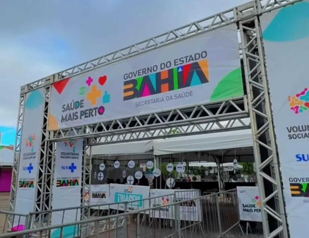 Feira de Saúde Mais Perto realiza primeiro dia de atendimentos em Brumado