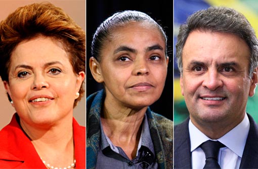 Ibope: Dilma aparece com 40% das intenções de voto; Marina, com 24%; e Aécio, com 19%