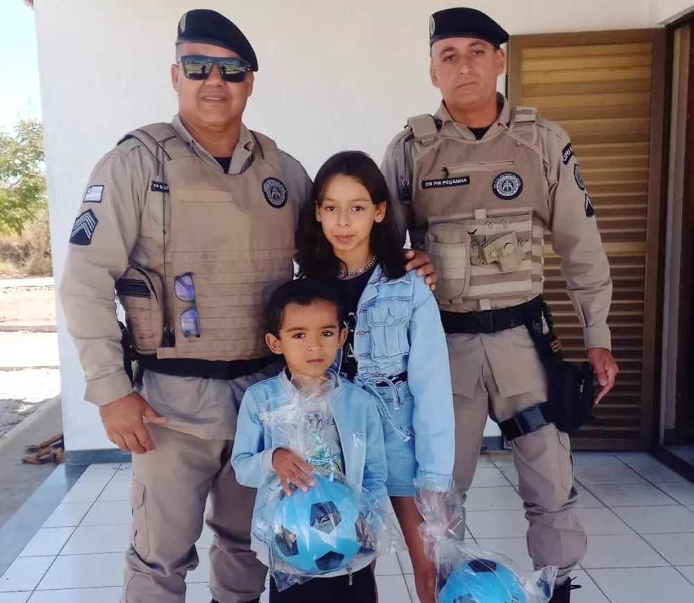 Polícia Rodoviária de Brumado promove ação no Dia das Crianças