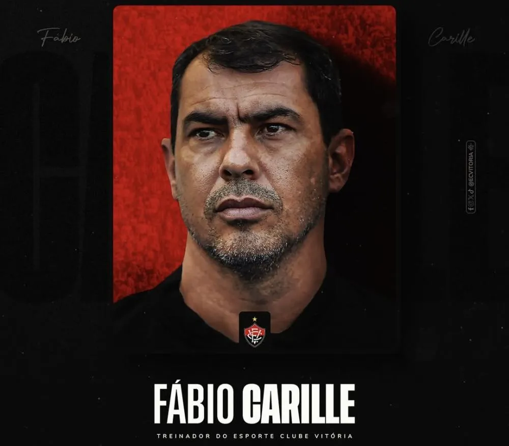 Vitória anuncia contratação do técnico Fábio Carille
