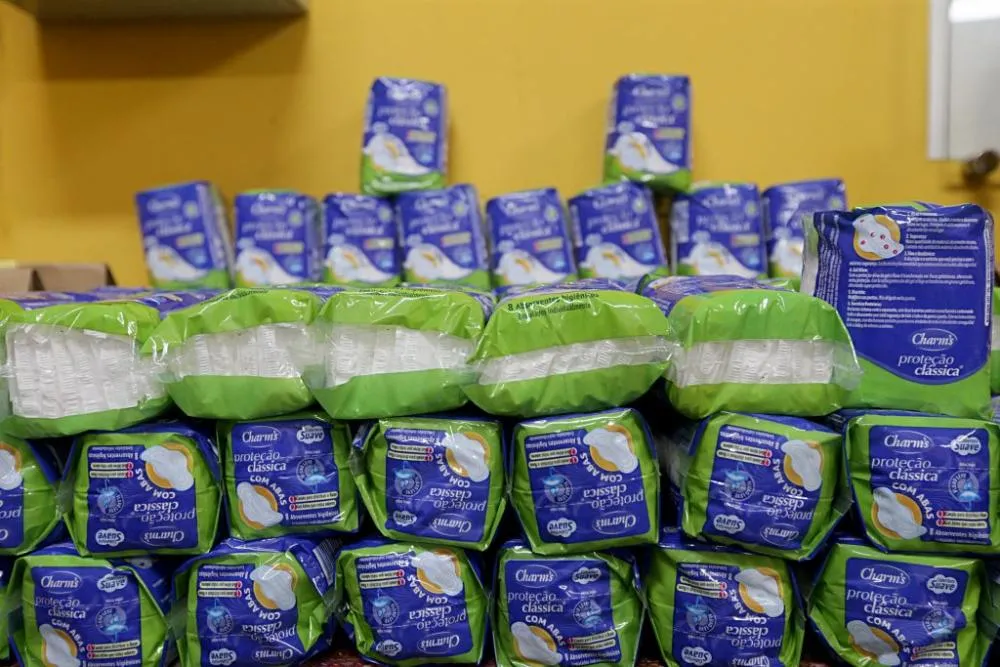 SPM adquire 47 mil absorventes para mulheres em situação de pobreza menstrual