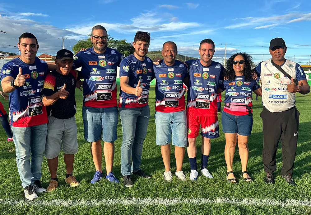 Futebol Solidário 2026 teve apoio da Prefeitura de Brumado na gestão de Fabrício Abrantes