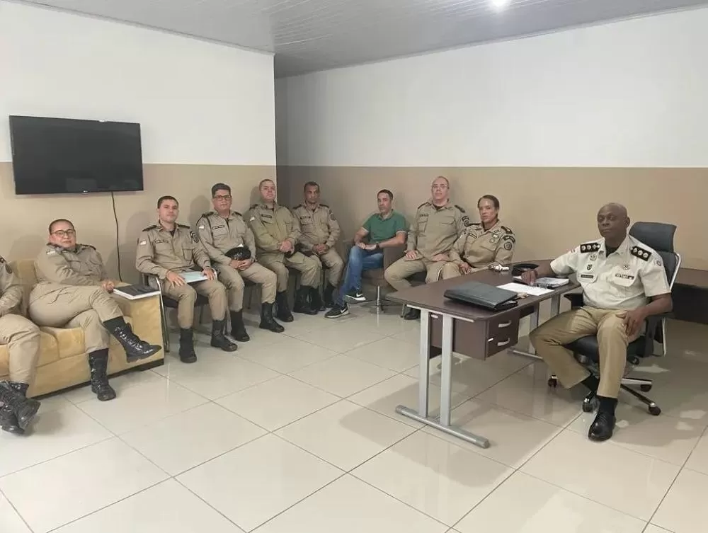 24º Batalhão de Polícia Militar de Brumado realiza primeira reunião para alinhamento estratégico e estabelecimento de metas